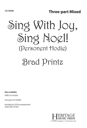 Book cover for Sing With Joy, Sing Noel