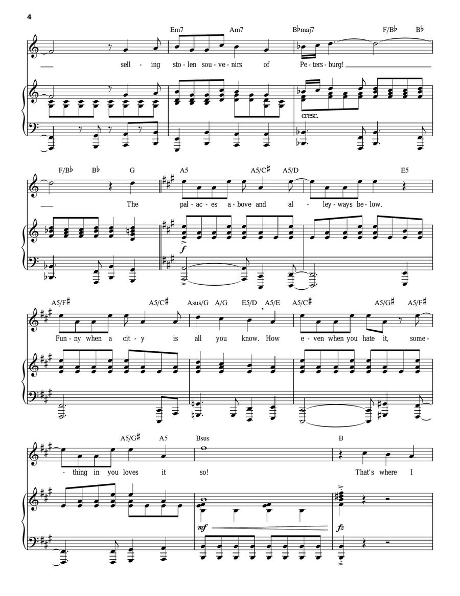 My Petersburg My Petersburg Voice scores gallery preview page 4