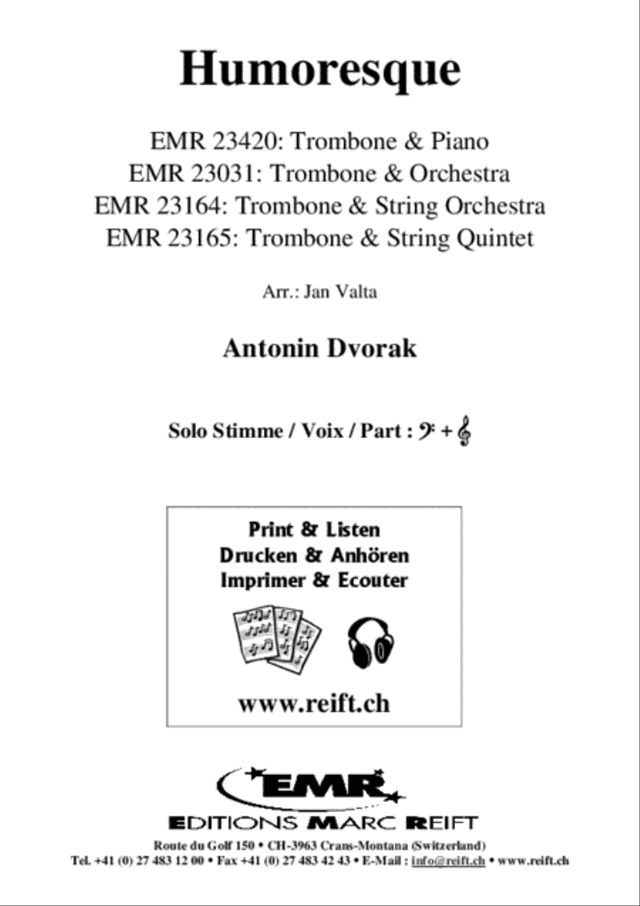 Humoresque Piano Accompaniment scores gallery preview page 2