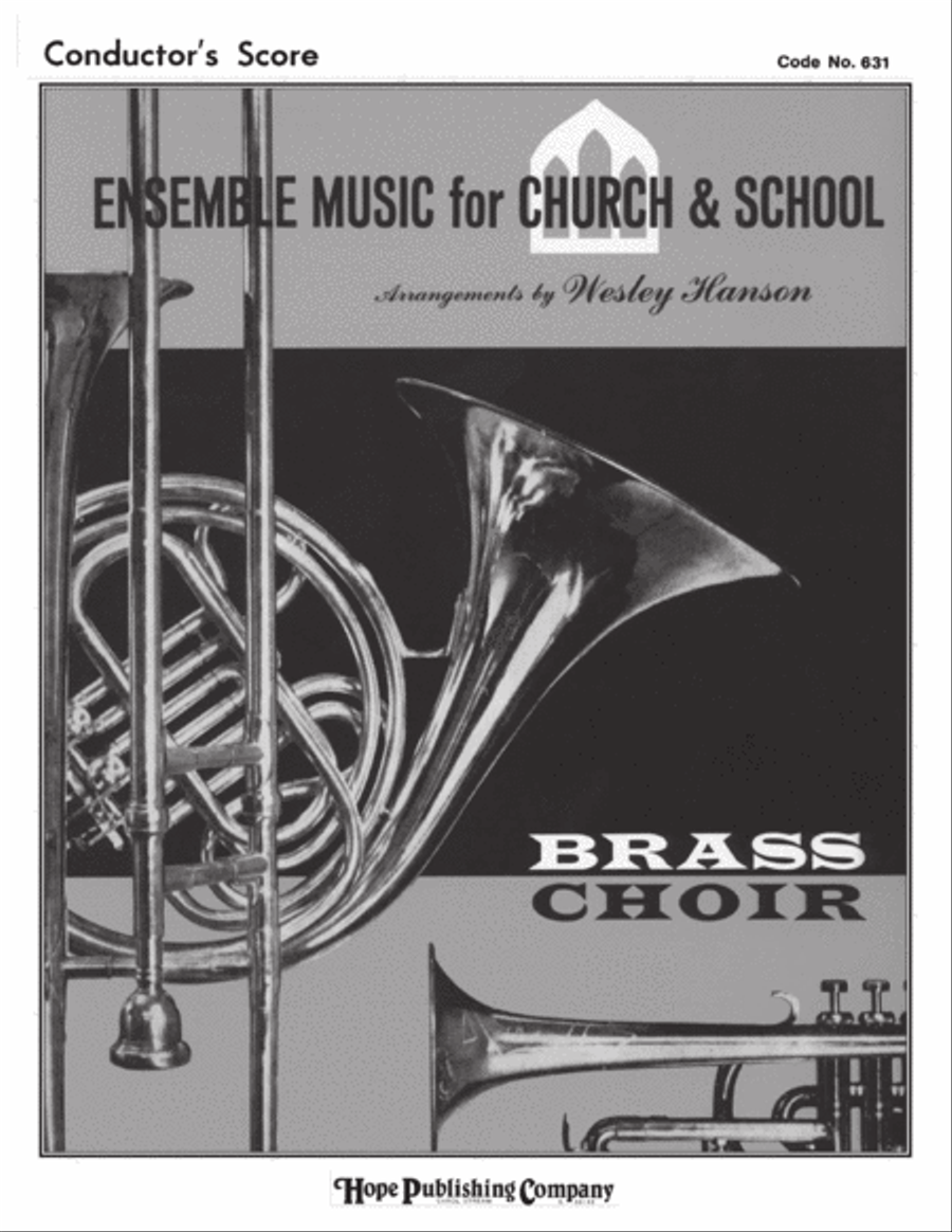 Ensemble Music for Church and School Conductor Score scores gallery preview page 1