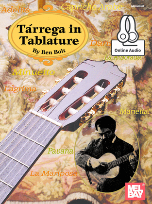 Book cover for Tarrega in Tablature