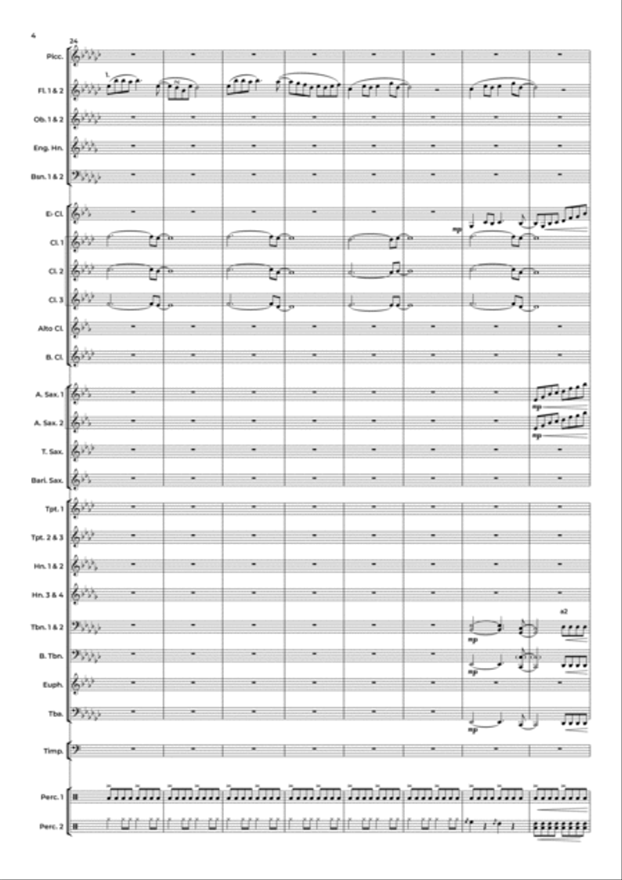 Welcome To The Rock Concert Band scores gallery preview page 4