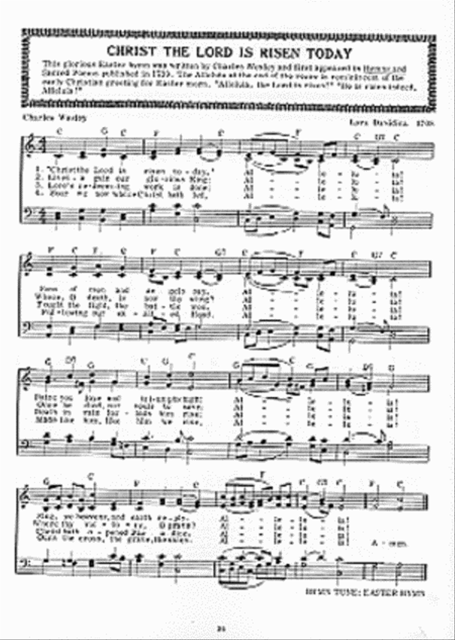 Family Hymn Book Piano, Vocal scores gallery preview page 3