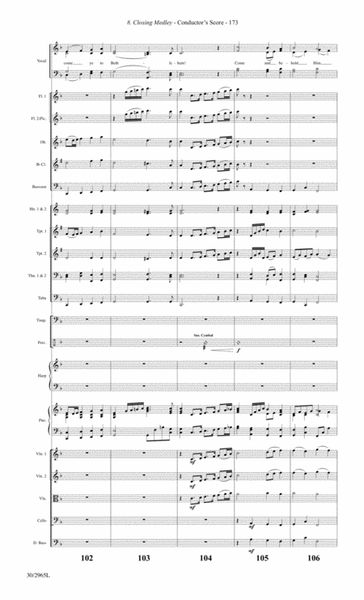 What Sweeter Music - Full Orchestra Score
