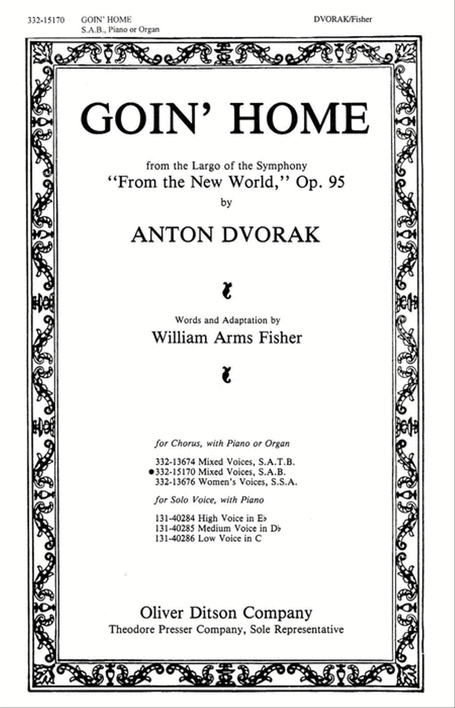 Goin' Home 3-Part scores gallery preview page 1