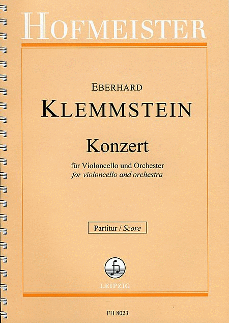 Konzert fur Violoncello und Orchester / Partitur