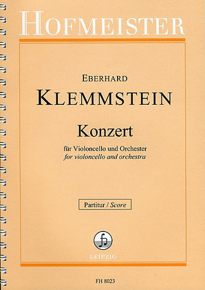 Book cover for Konzert fur Violoncello und Orchester / Partitur