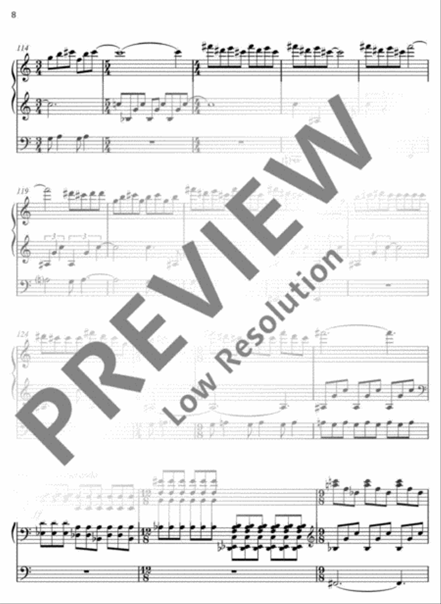 Enfantines Organ scores gallery preview page 9
