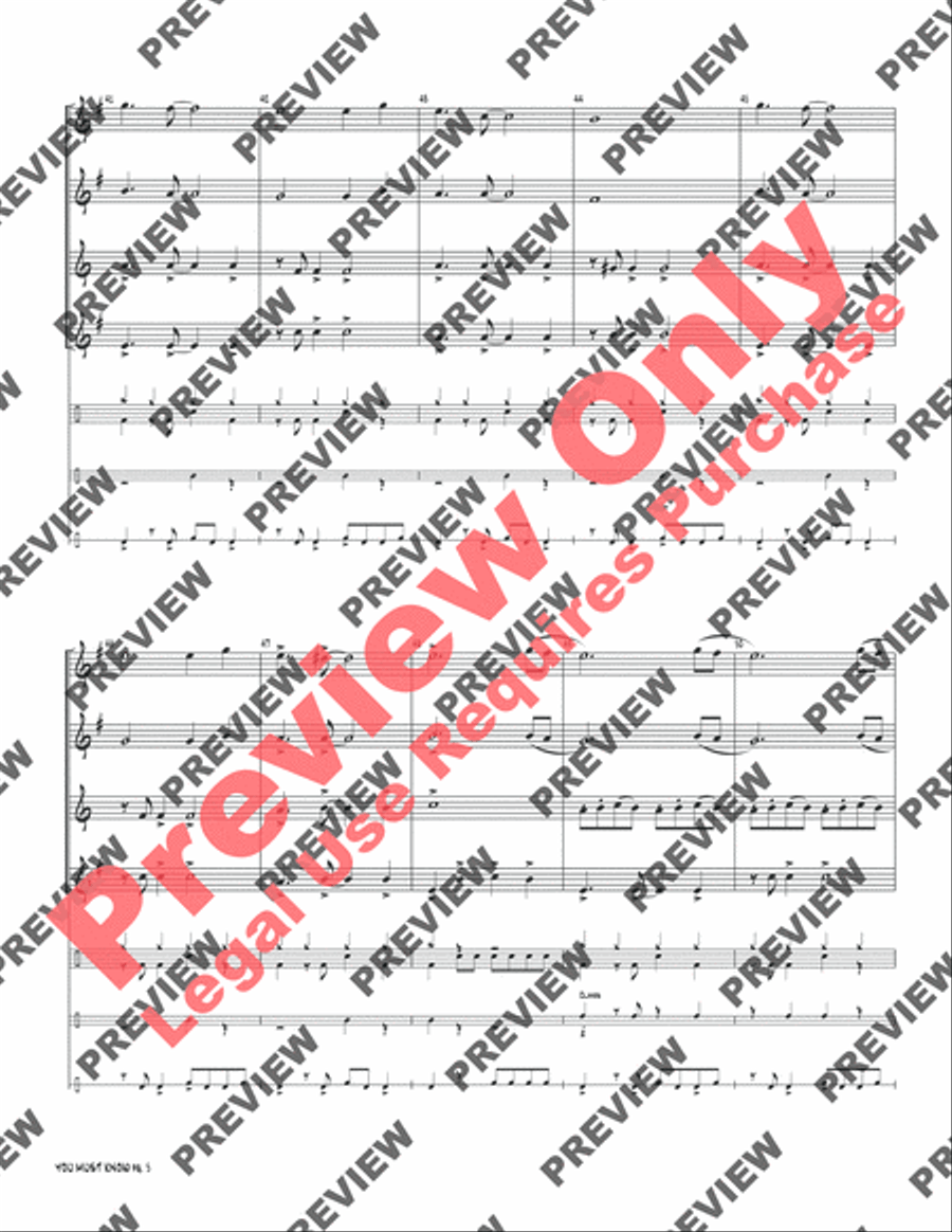 You Must Know Small Ensemble scores gallery preview page 7