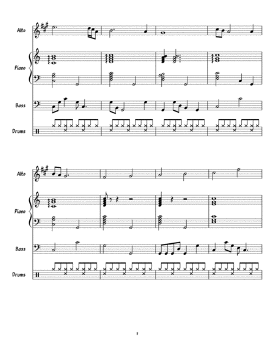 Watercolors Small Ensemble scores gallery preview page 6