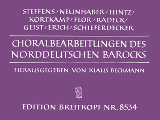 Book cover for Chorale Settings of the North-German Baroque