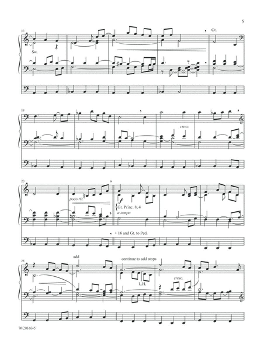 Preludes and Meditations (Digital Delivery) Organ scores gallery preview page 5