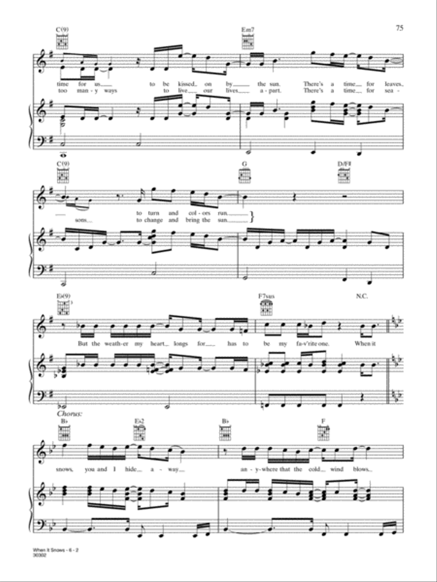 The Essential Jim Brickman Piano, Vocal, Guitar scores gallery preview page 76