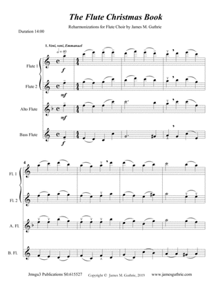 Book cover for Guthrie: The Flute Choir Christmas Book