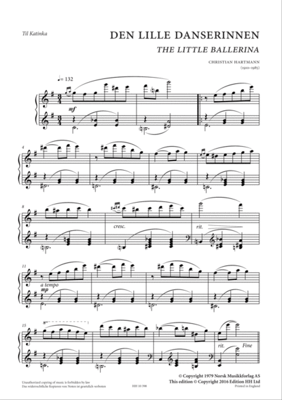 Two piano pieces Piano Solo scores gallery preview page 2