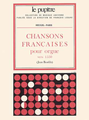 Book cover for Chansons Francaises Pour Orgue (lp5) (organ)