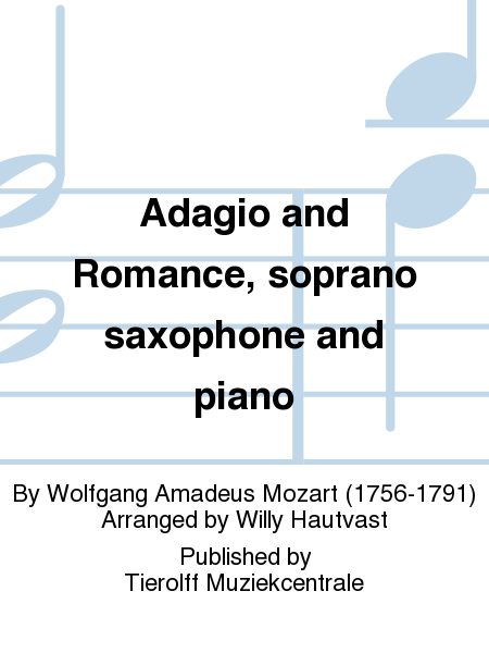 Adagio and Romance, soprano saxophone and piano