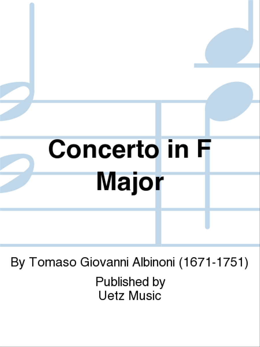 Concerto in F Major Trumpet scores gallery preview page 1