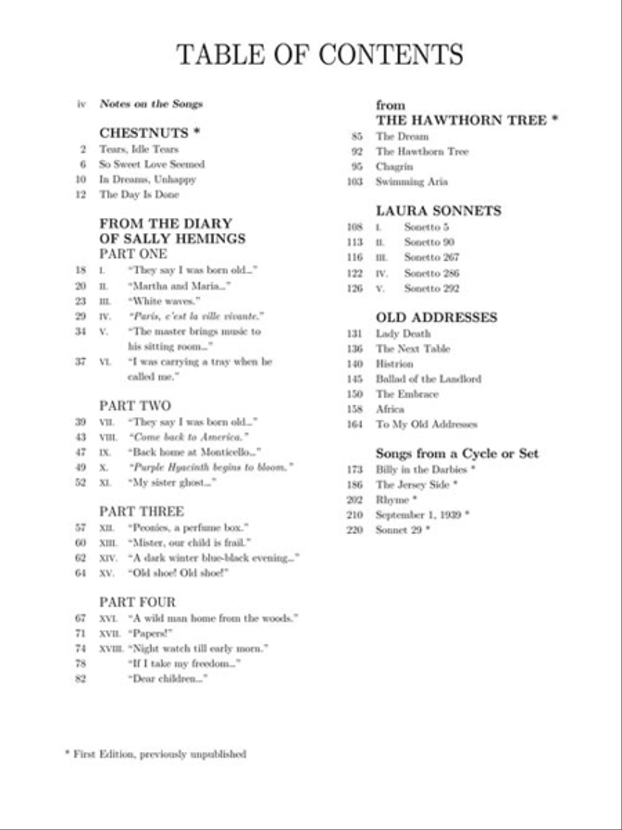 Concert Songs - Volume 2 (2001-2012) High Voice scores gallery preview page 4