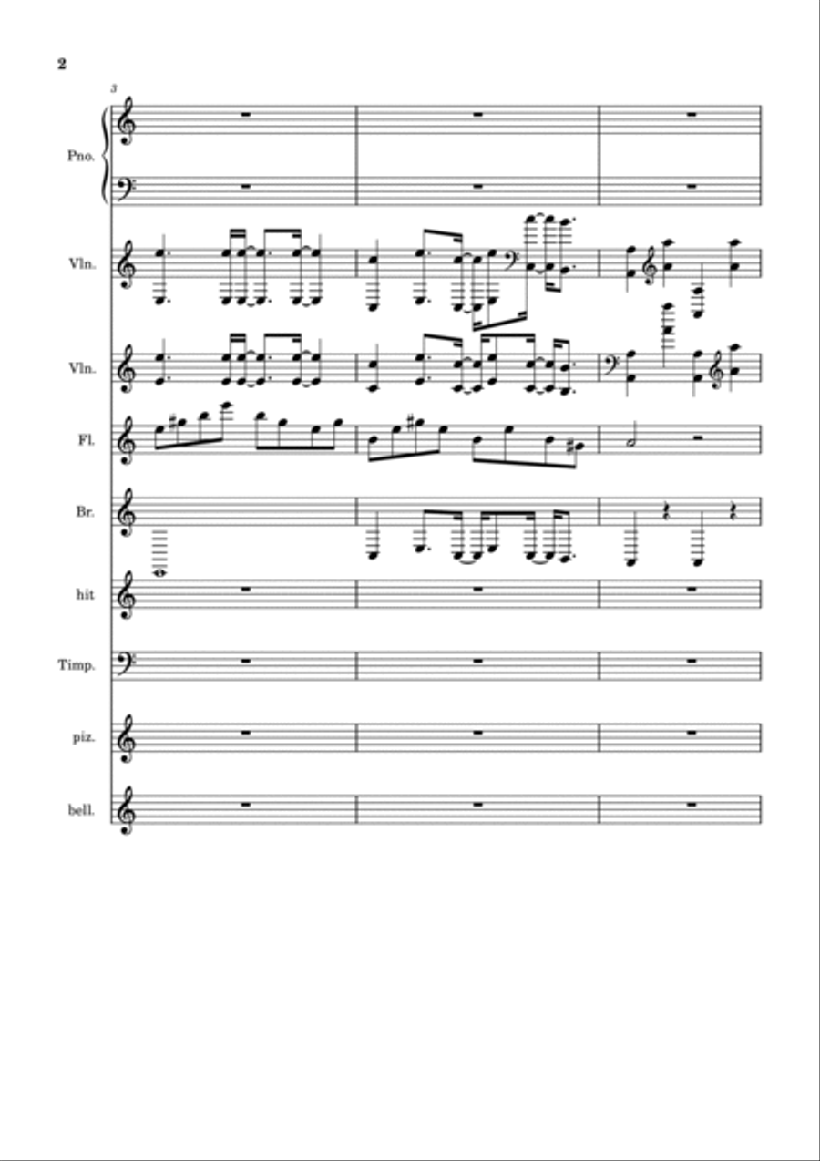 MAWAR BODAS Full Orchestra scores gallery preview page 2