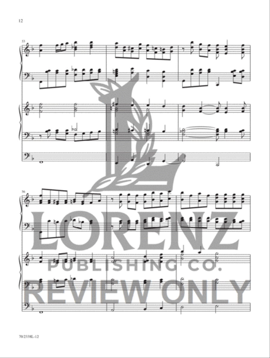 My Father's World Sacred scores gallery preview page 8