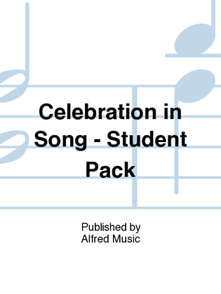 Book cover for Celebration in Song - Student Pack