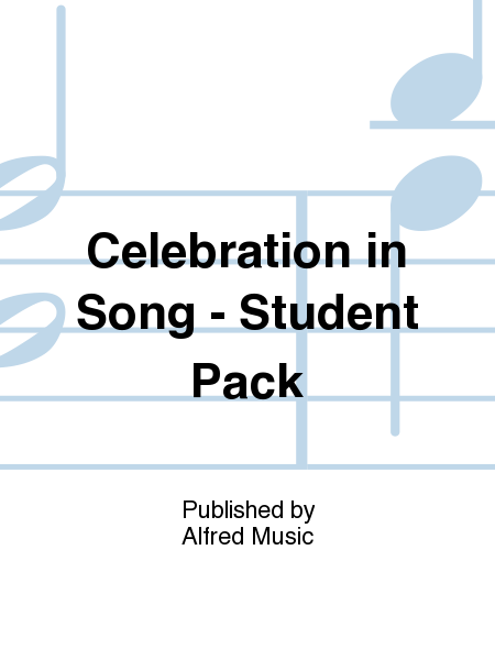 Celebration in Song - Student Pack image number null