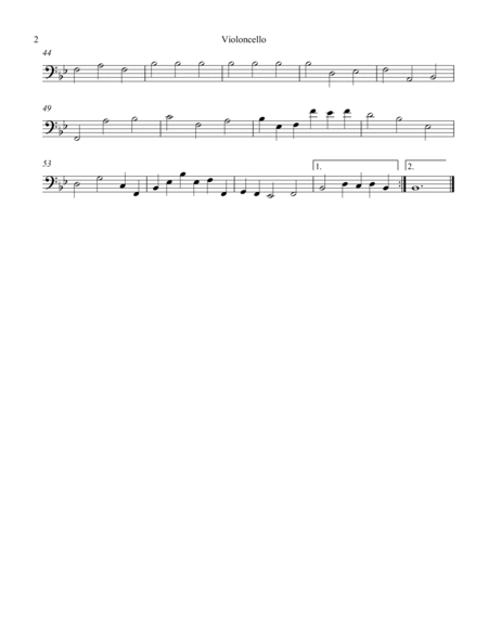 Concerto Grosso Op. 6 #7 Movement V