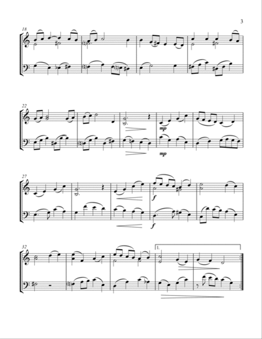 Have Yourself A Merry Little Christmas from MEET ME IN ST. LOUIS String Duet scores gallery preview page 5