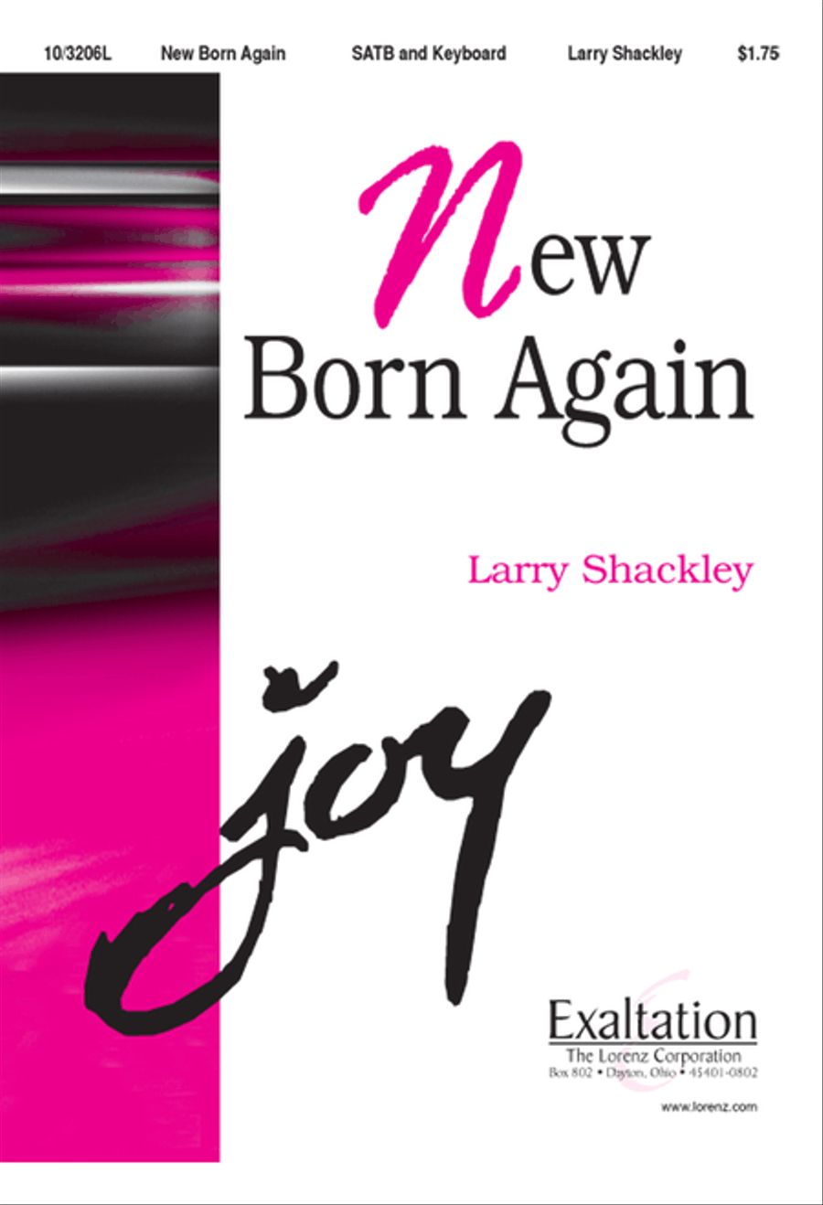 New Born Again 4-Part scores gallery preview page 1