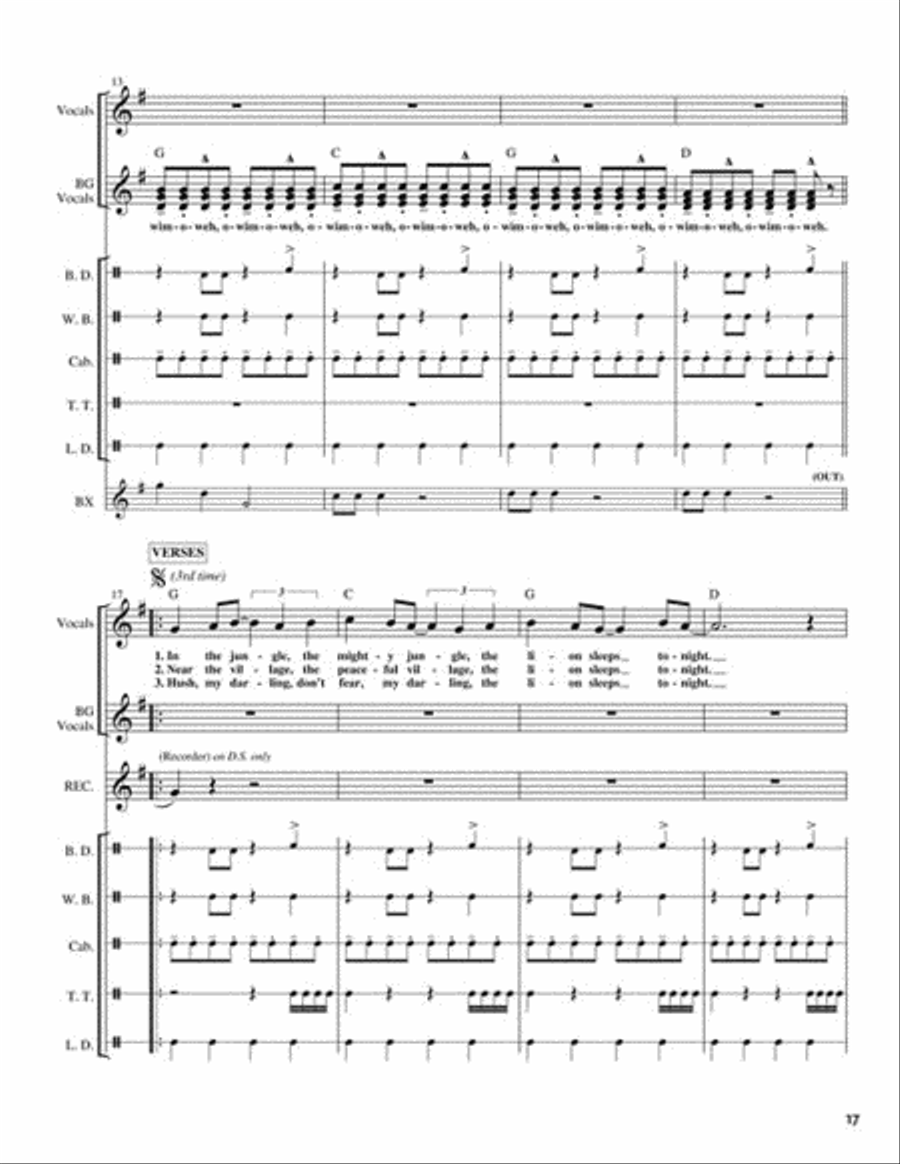 Rockin' Poppin' Classroom Choir scores gallery preview page 5
