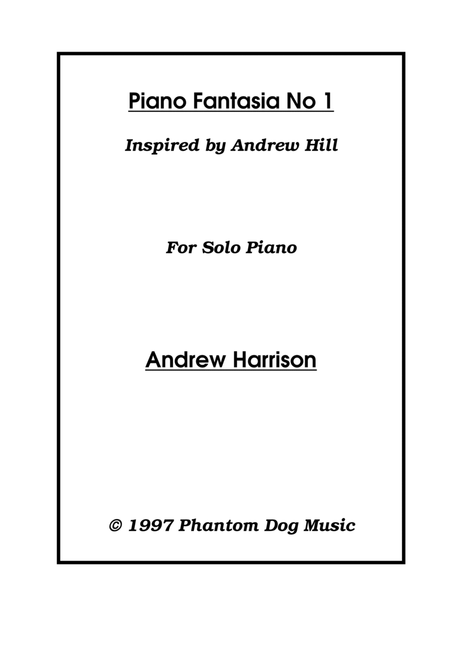 Piano Fantasia No. 1 Piano Method scores gallery preview page 1