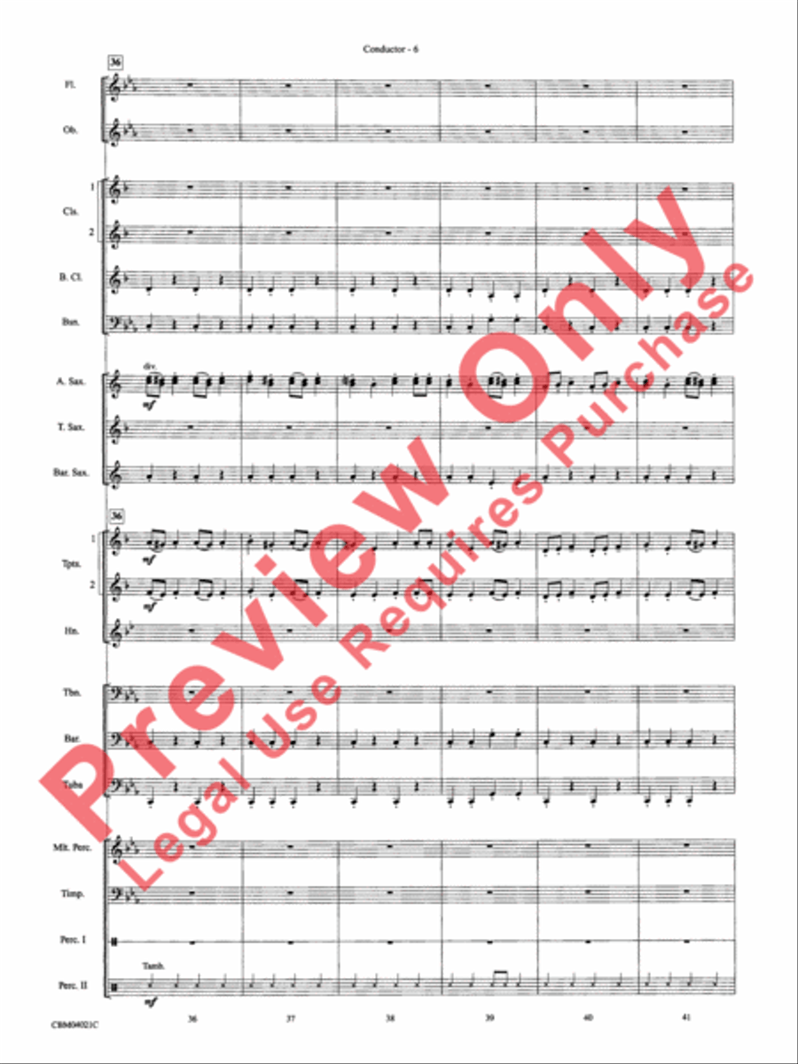 Harry Potter and the Prisoner of Azkaban, Selections from Concert Band scores gallery preview page 9