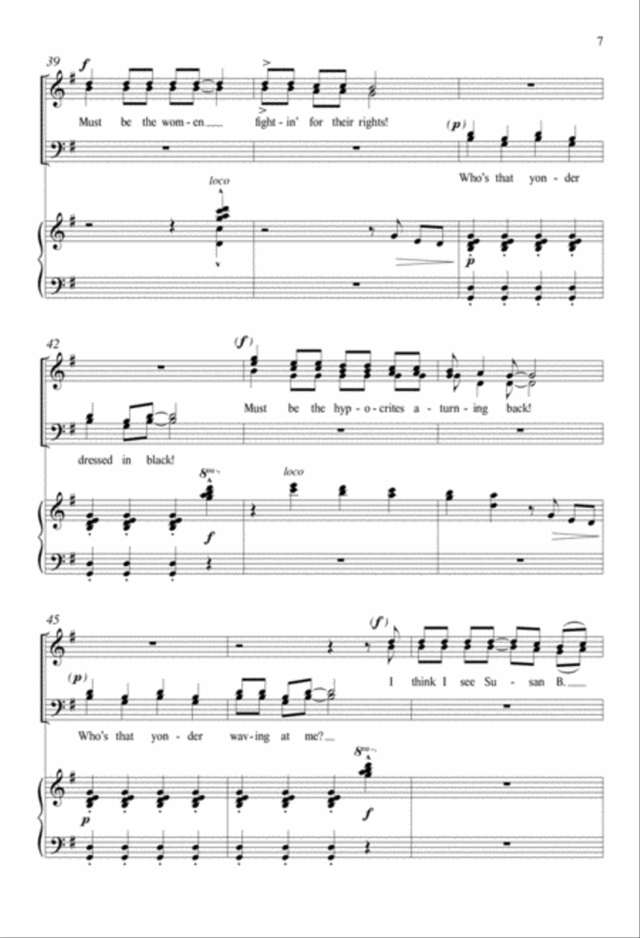 Never Sit Down! Divisi scores gallery preview page 6
