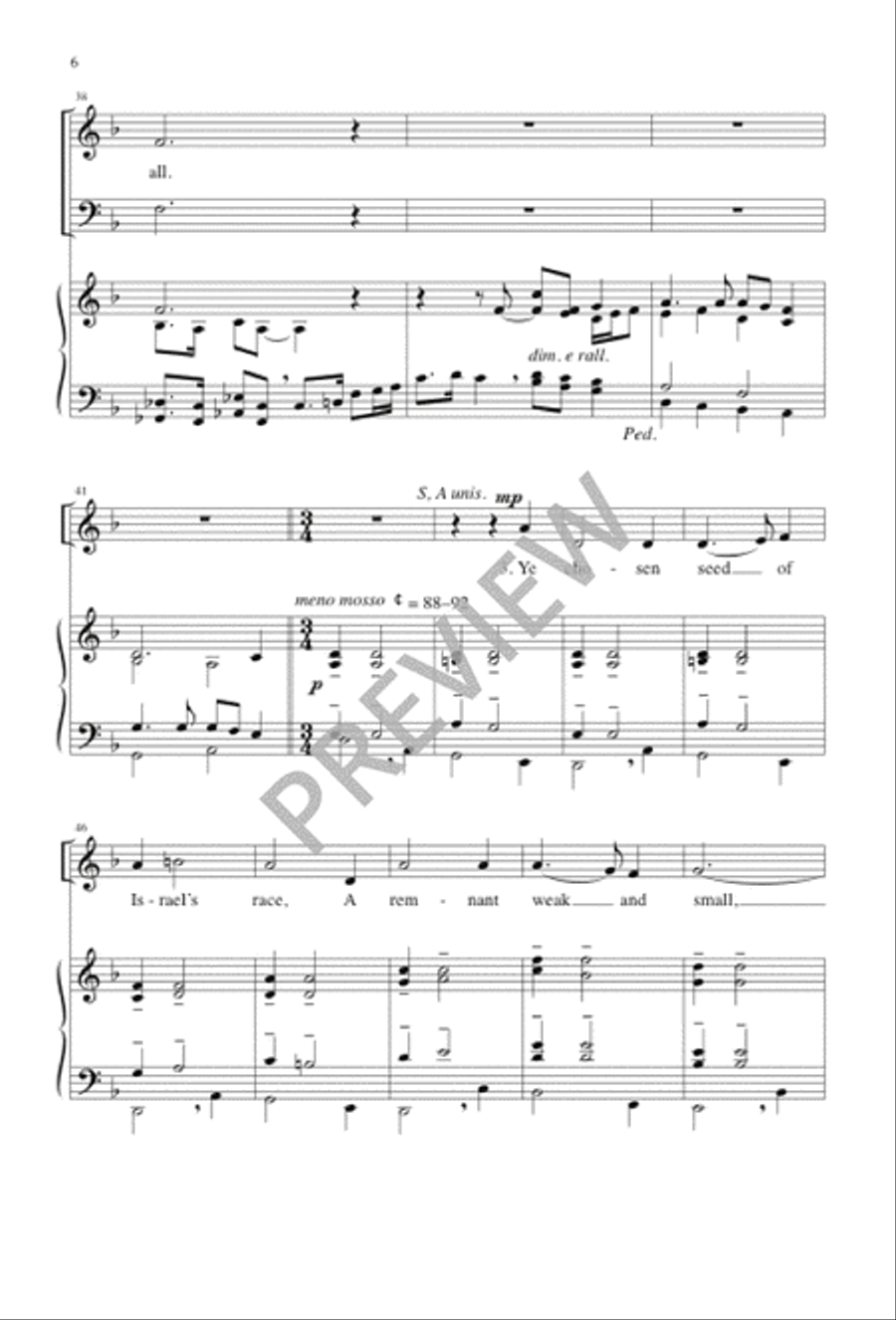 All Hail the Power of Jesus' Name 2-Part scores gallery preview page 7