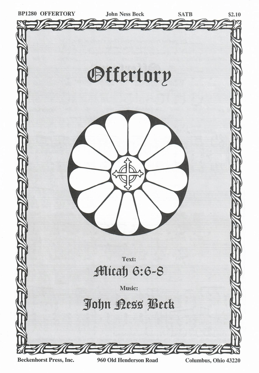 Offertory - SATB 4-Part scores gallery preview page 1