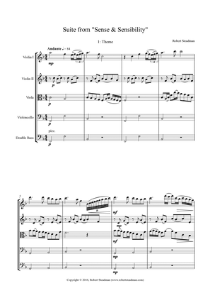 Suite from 'Sense & Sensibility' (for string orchestra)