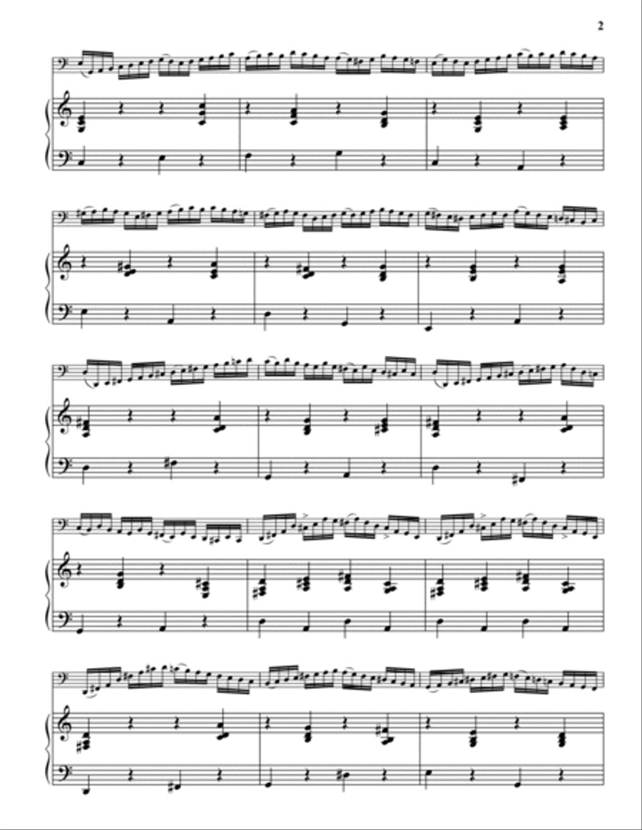 Moto Perpetuo (Perpetual Motion) Tuba scores gallery preview page 2