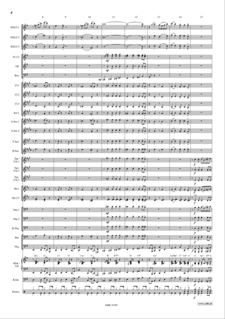 Tutti Frutti Concert Band scores gallery preview page 6