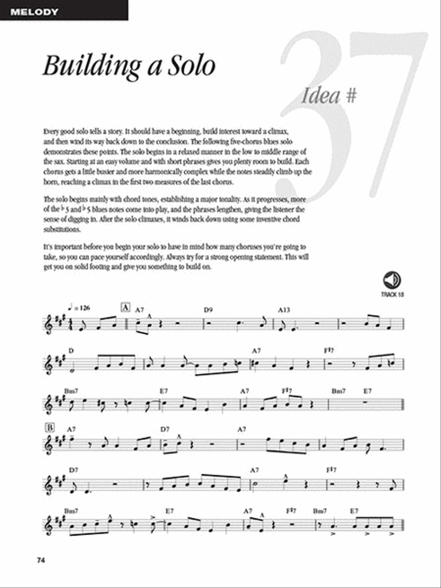 Amazing Phrasing – Tenor Saxophone Tenor Saxophone scores gallery preview page 4