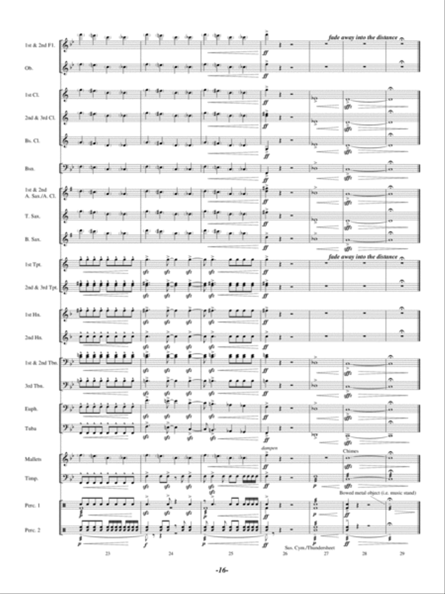 The Symphony of Souls The Symphony of Souls Concert Band scores gallery preview page 15