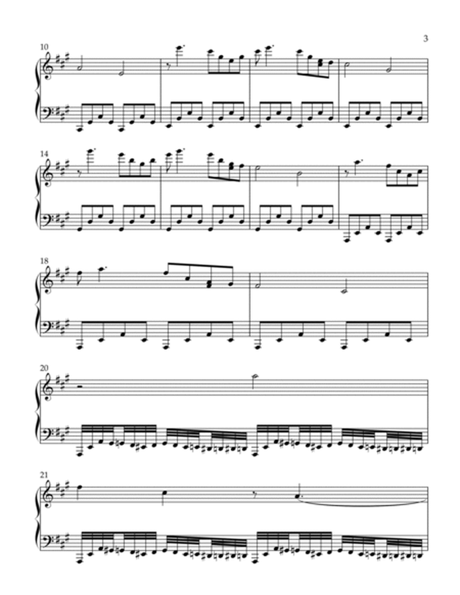Etude No.4 A Major Op.131