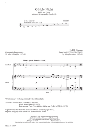 O Holy Night (Downloadable Choral Score)