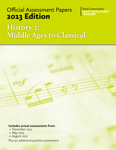 Official Examination Papers: History 2 - Middle Ages to Classical