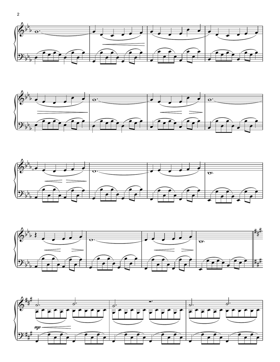 Poull Bojer Piano Solo scores gallery preview page 2