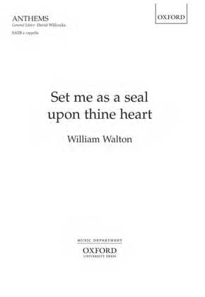 Book cover for Set me as a seal upon thine heart