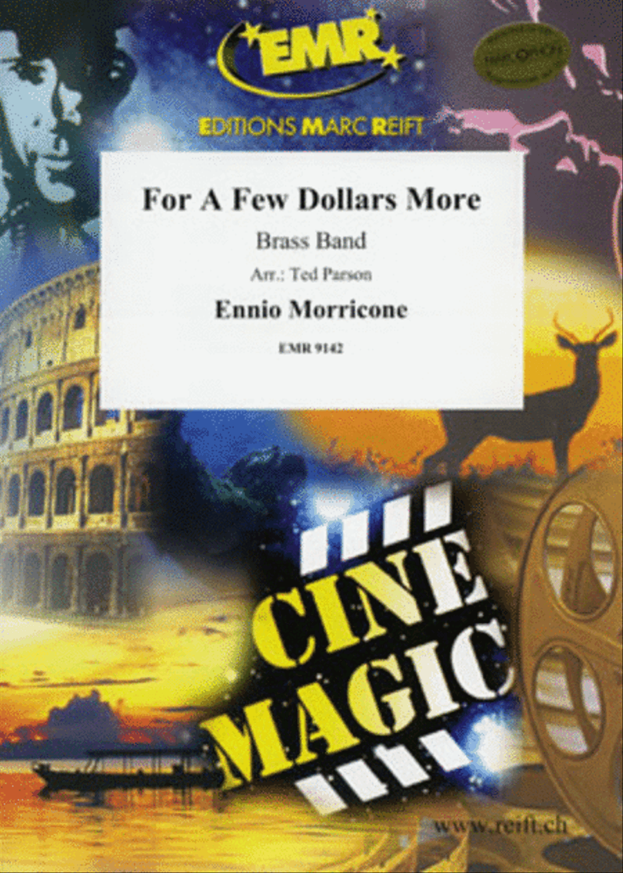 For A Few Dollars More For A Few Dollars More Brass Band scores gallery preview page 1