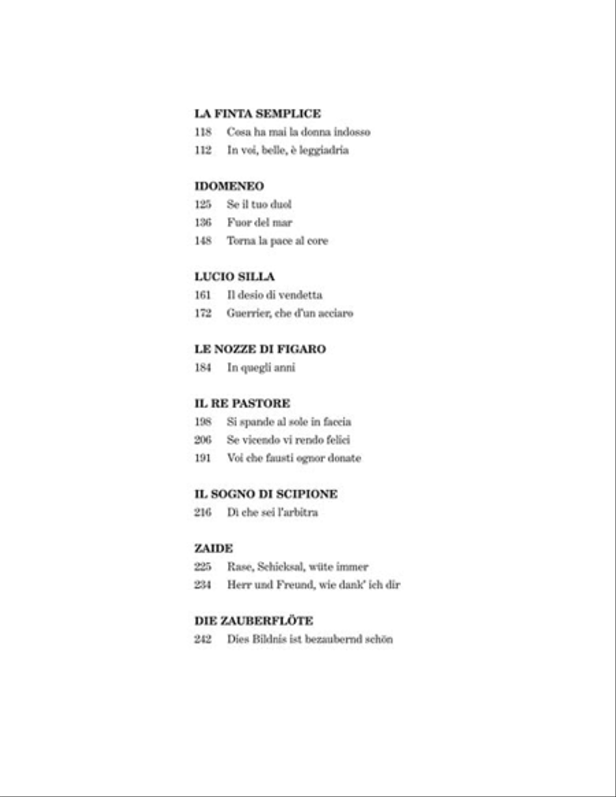 Opera Arias - Tenor Voice Solo scores gallery preview page 4