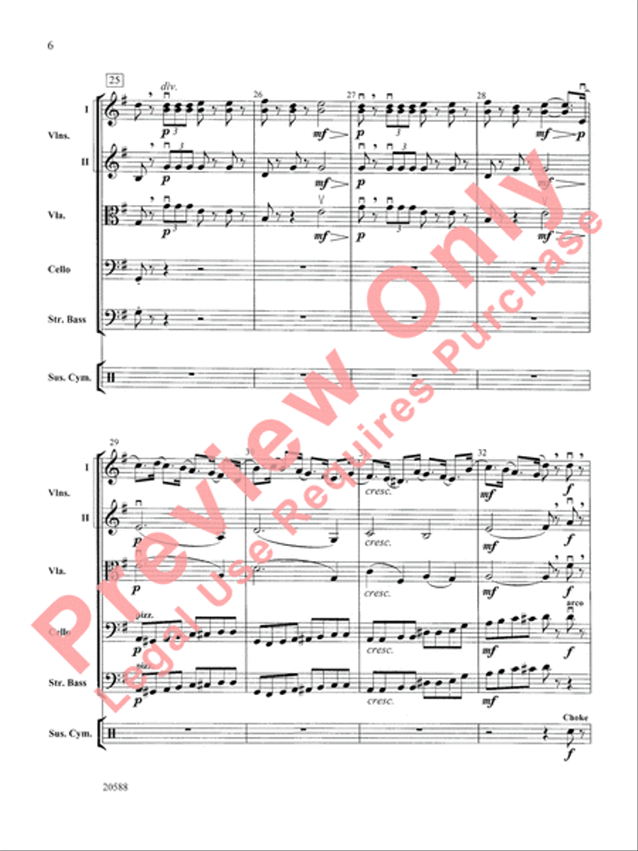 March of the Nutcracker March of the Nutcracker String Orchestra scores gallery preview page 7