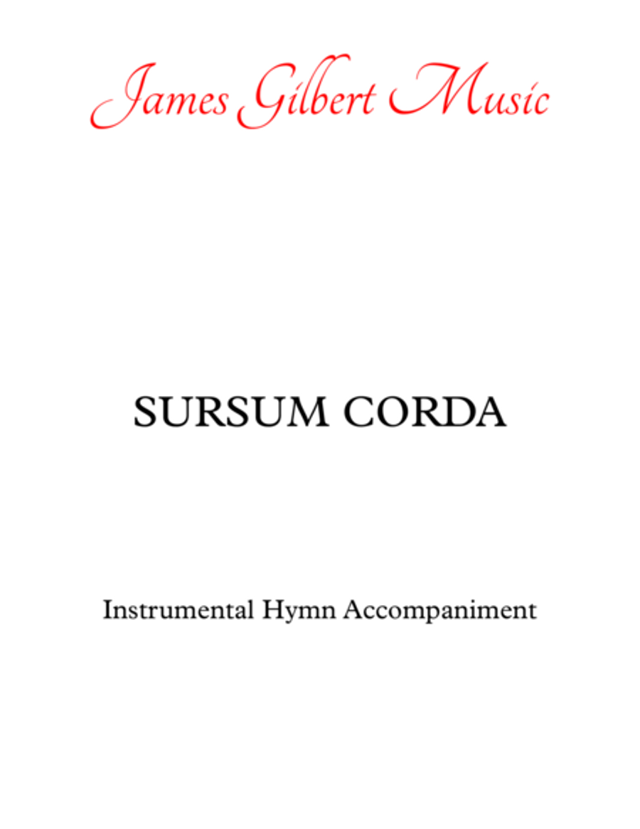 SURSUM CORDA Small Ensemble scores gallery preview page 1